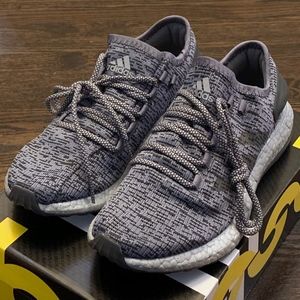 Adidas PureBoost Silver 8.5 BRAND NEW